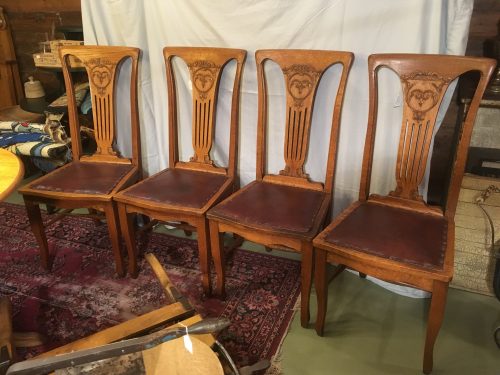 Art Nouveau chairs ca.1890