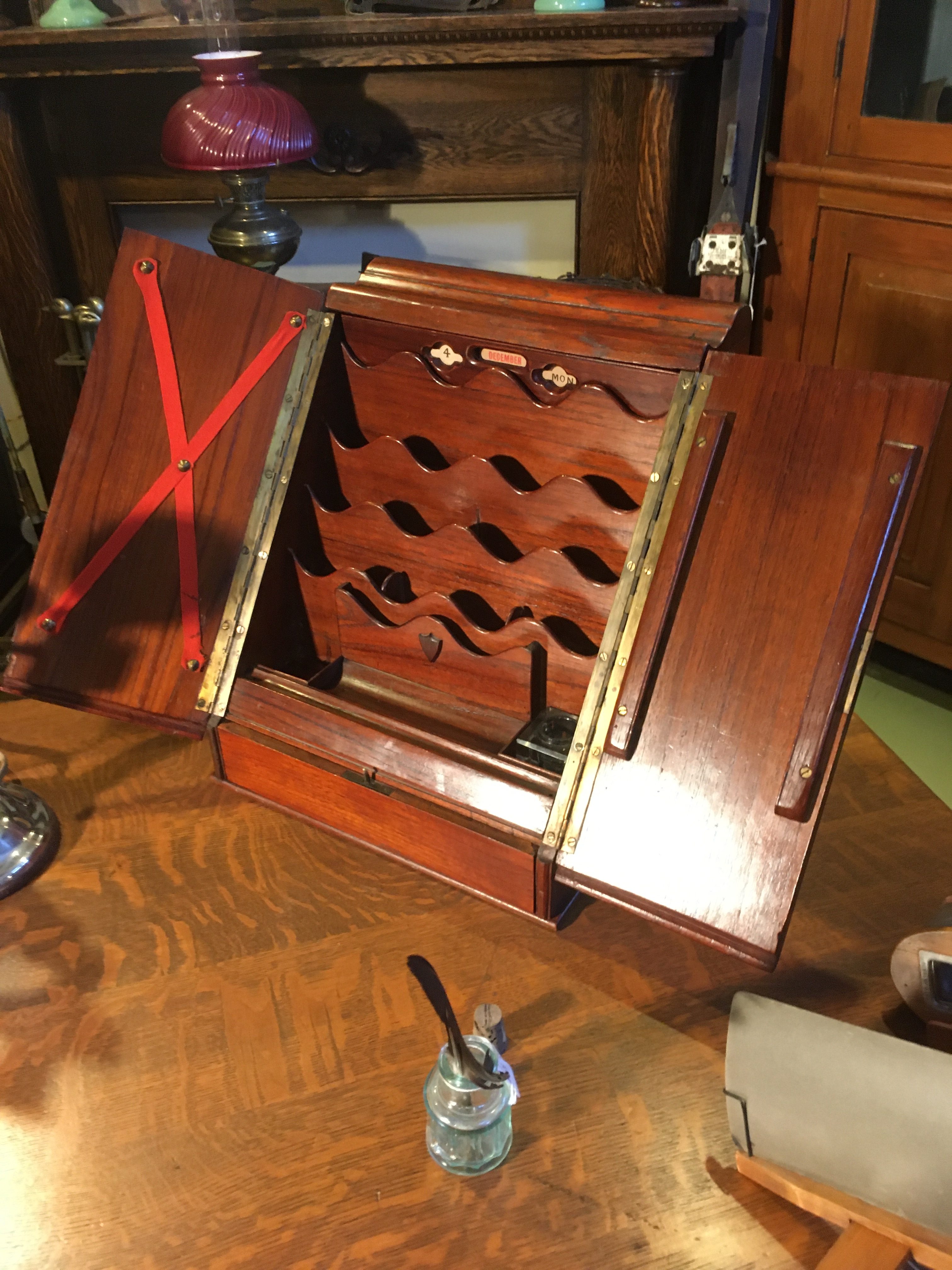 Writing desk portable secretary ca 1860 Archer's AntiquesArcher's