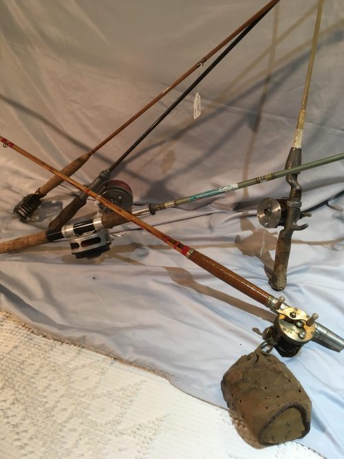 Vintage Fishing Rods and gear