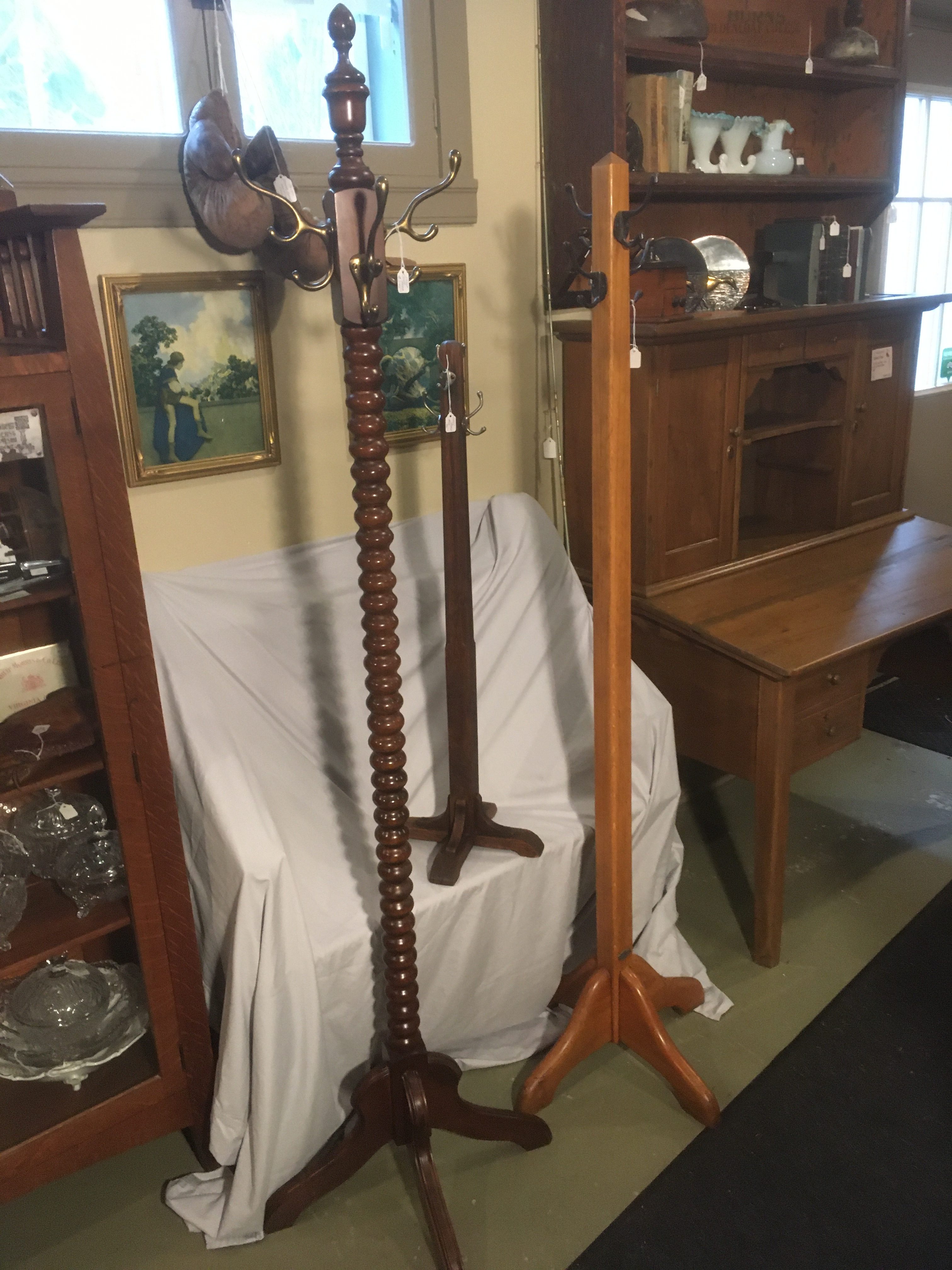 Coat trees 19101940 Archer's AntiquesArcher's Antiques