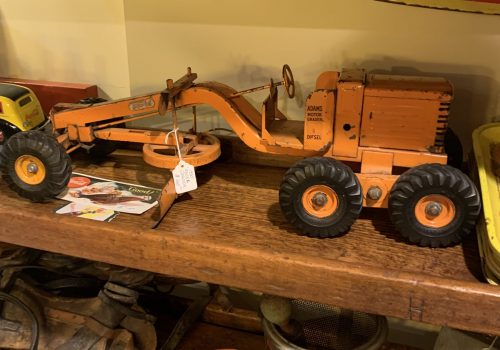 Toy Road Grader 1950's.