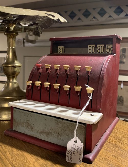 Toy Cash Register 1940s-50s.