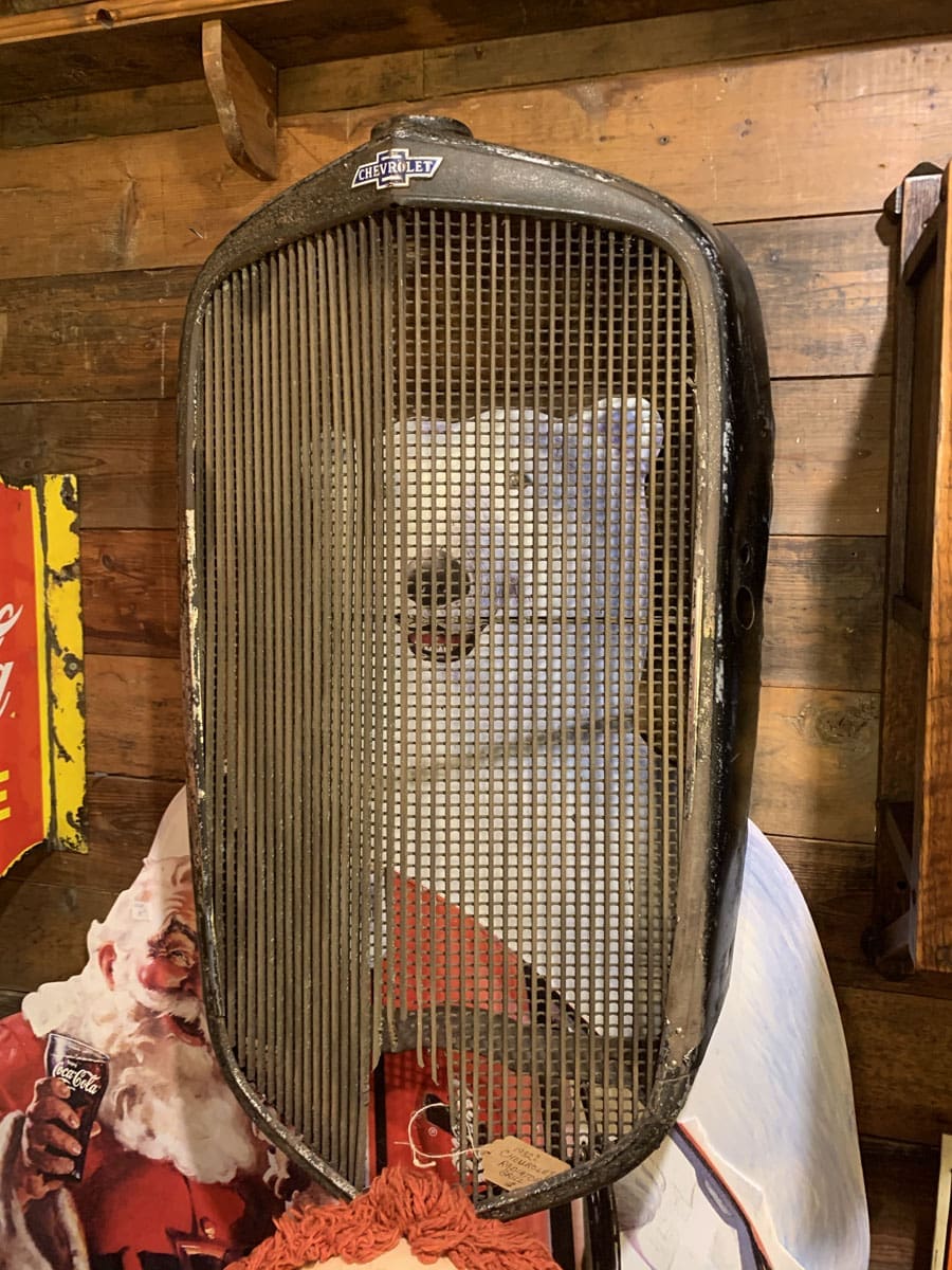 1934 Chevrolet Radiator Grill. Archer's AntiquesArcher's Antiques