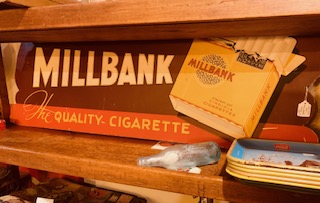 Millbank Cigarette Display 1940s.