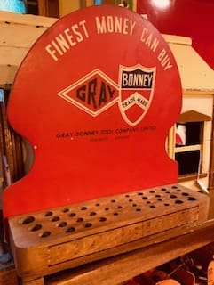 Gray Bonney Tool Display 1940s